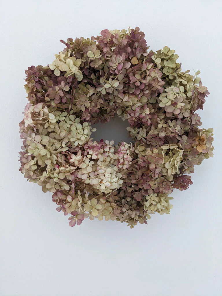 Lunaria Wreath with a Hint of Wild Poppies - Image 5