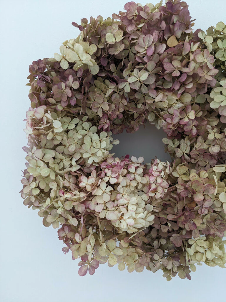 Lunaria Wreath with a Hint of Wild Poppies - Image 6