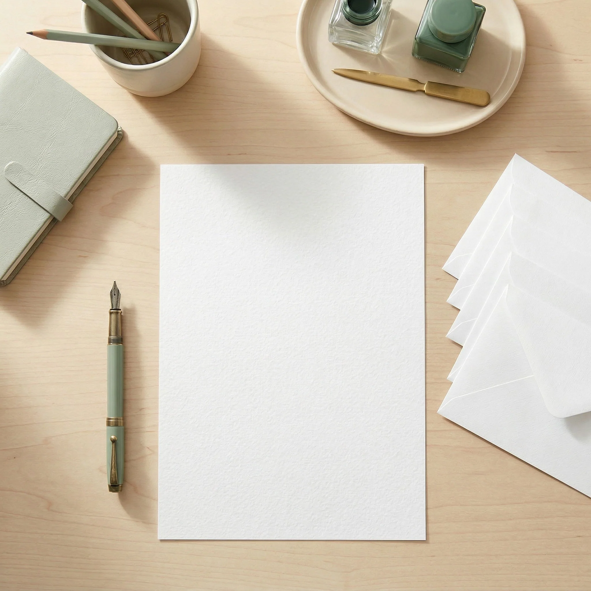 Luxury Textured Writing Paper, continuation sheets