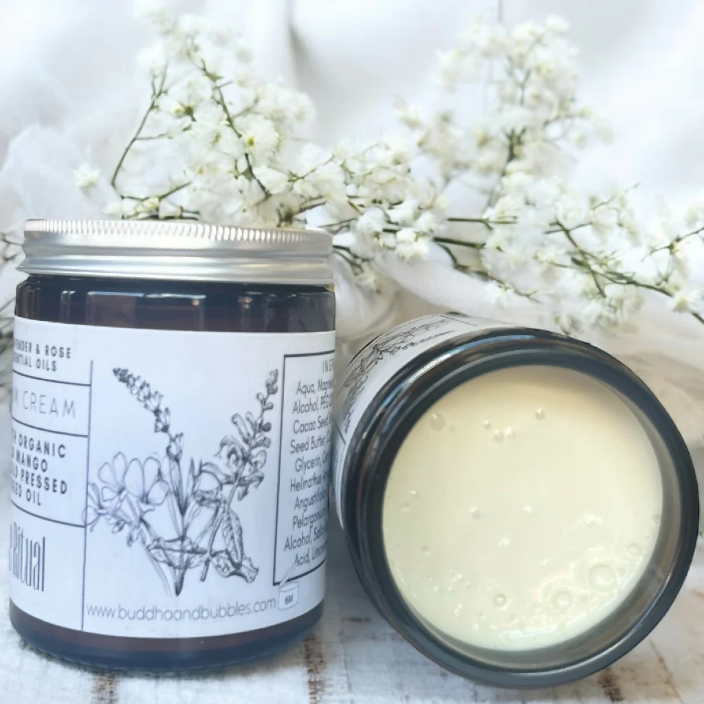 LARGE Magnesium Cream for Sleep, Restless Legs Muscle Cramps - Lavender Essential Oil 150g - Image 6
