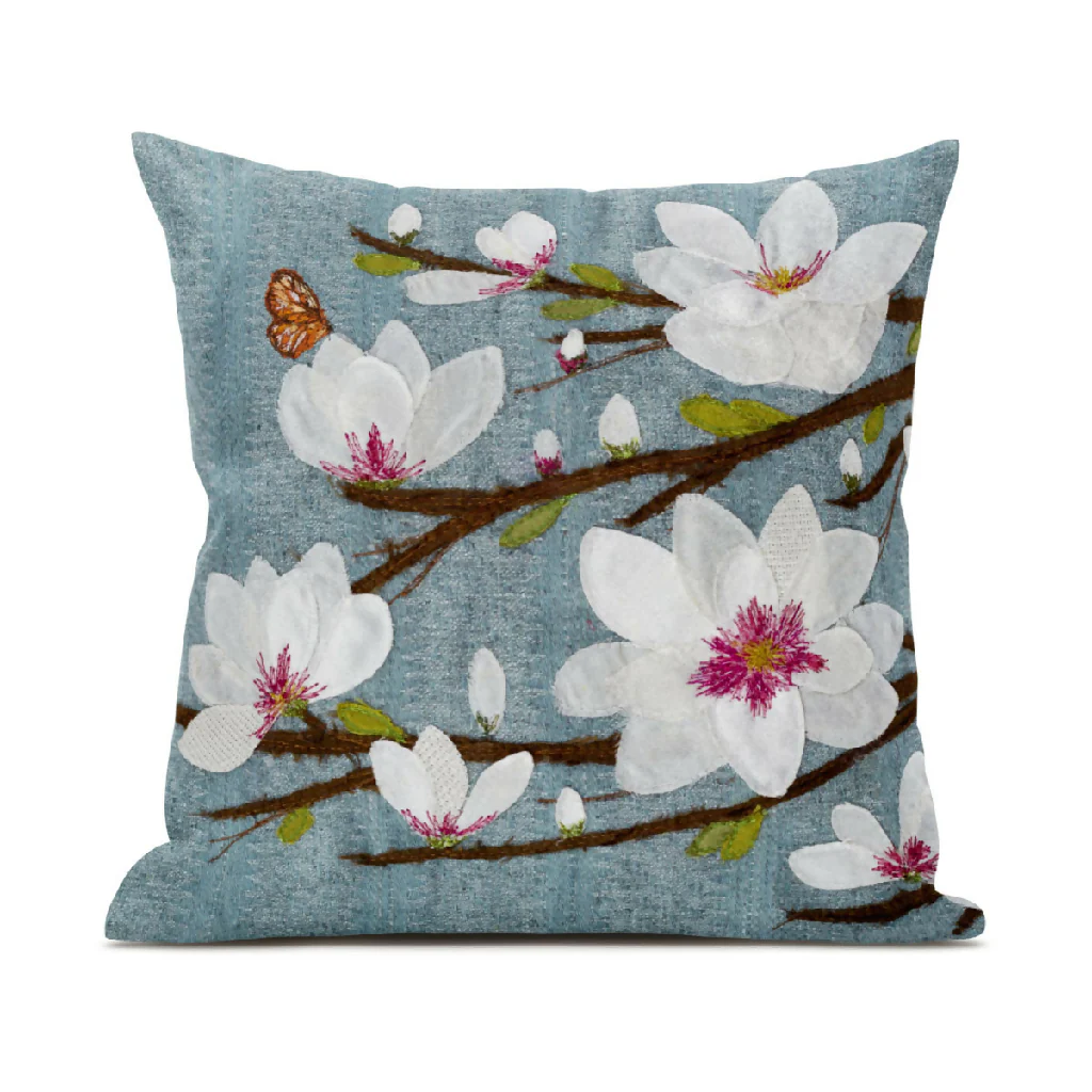 Magnolia Sky Luxury Cushion - Image 2