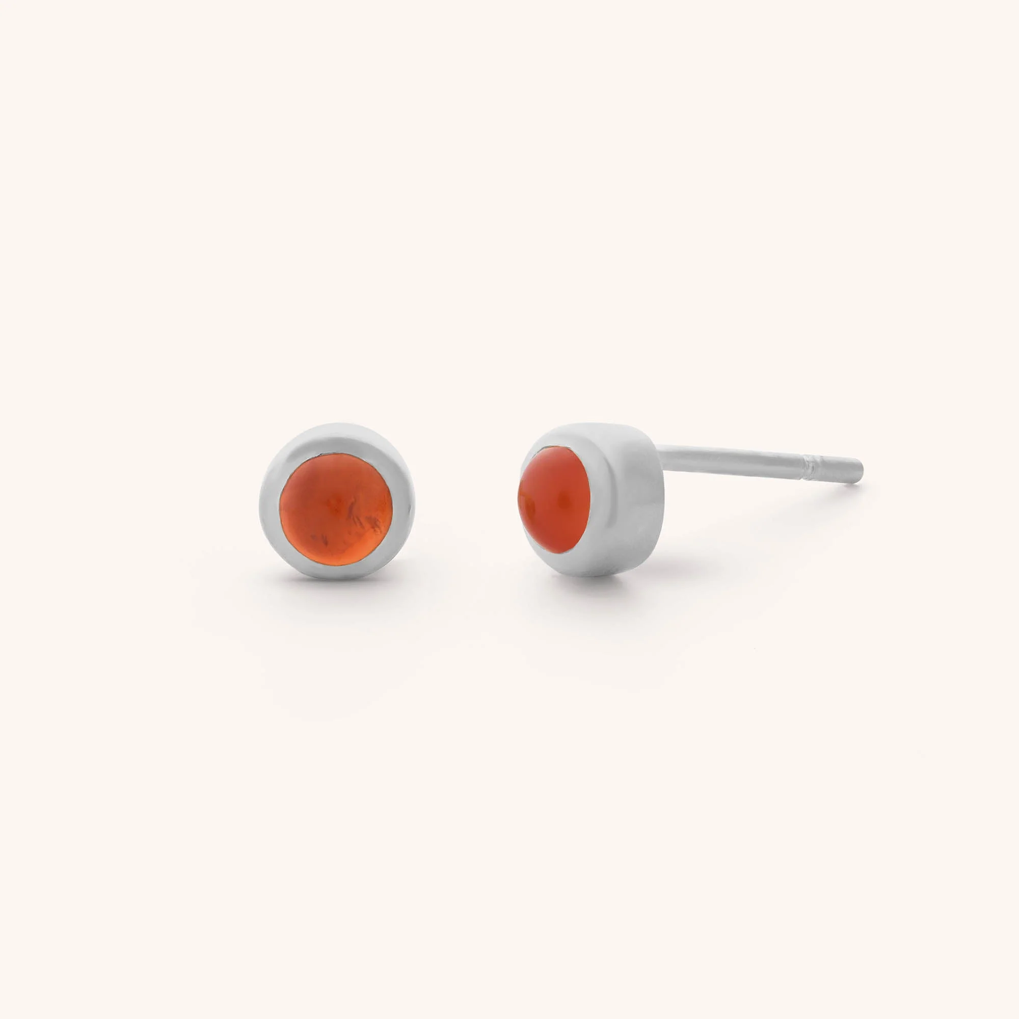 Mini Gem Dot Birthstone Earrings - July