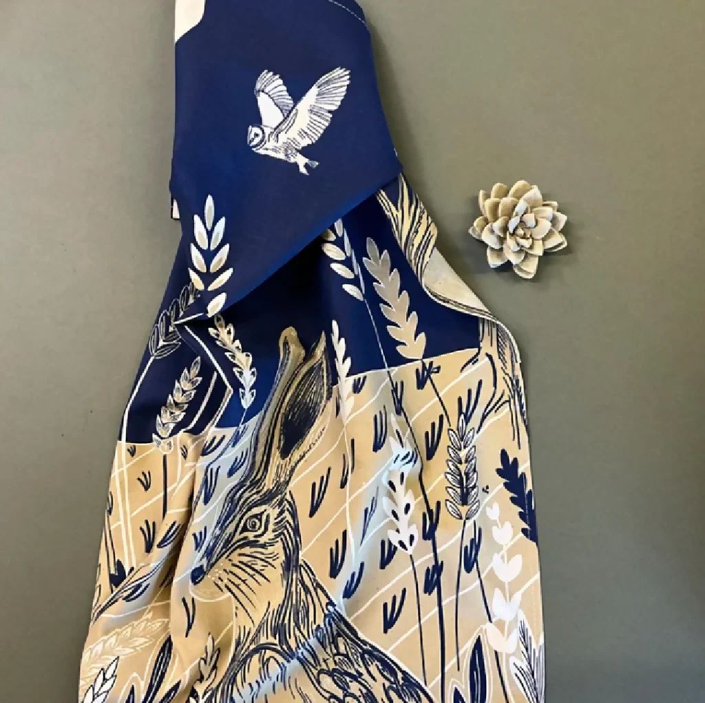 Moonlit Hare Tea Towel - Image 5