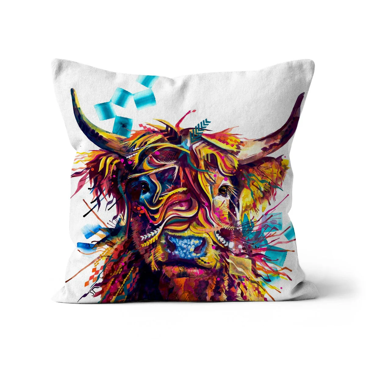 Morag the Highland Cow Cushion - Image 2
