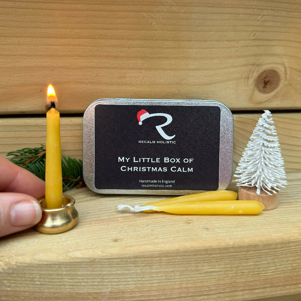 My Little Box of Christmas Calm - Mini Beeswax Candles Set - Image 5