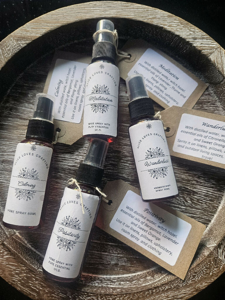 Natural Aromatherapy Room & Linen Spray 30ml travel size - Image 8