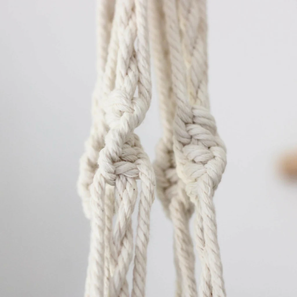 Natural Macrame Plant Hanger - Image 5