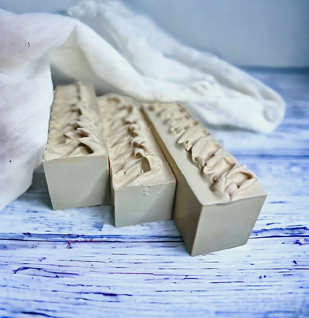 Natural Soap Bar with Yogurt and Patchouli Essential Oil Small and Large Size - Image 3