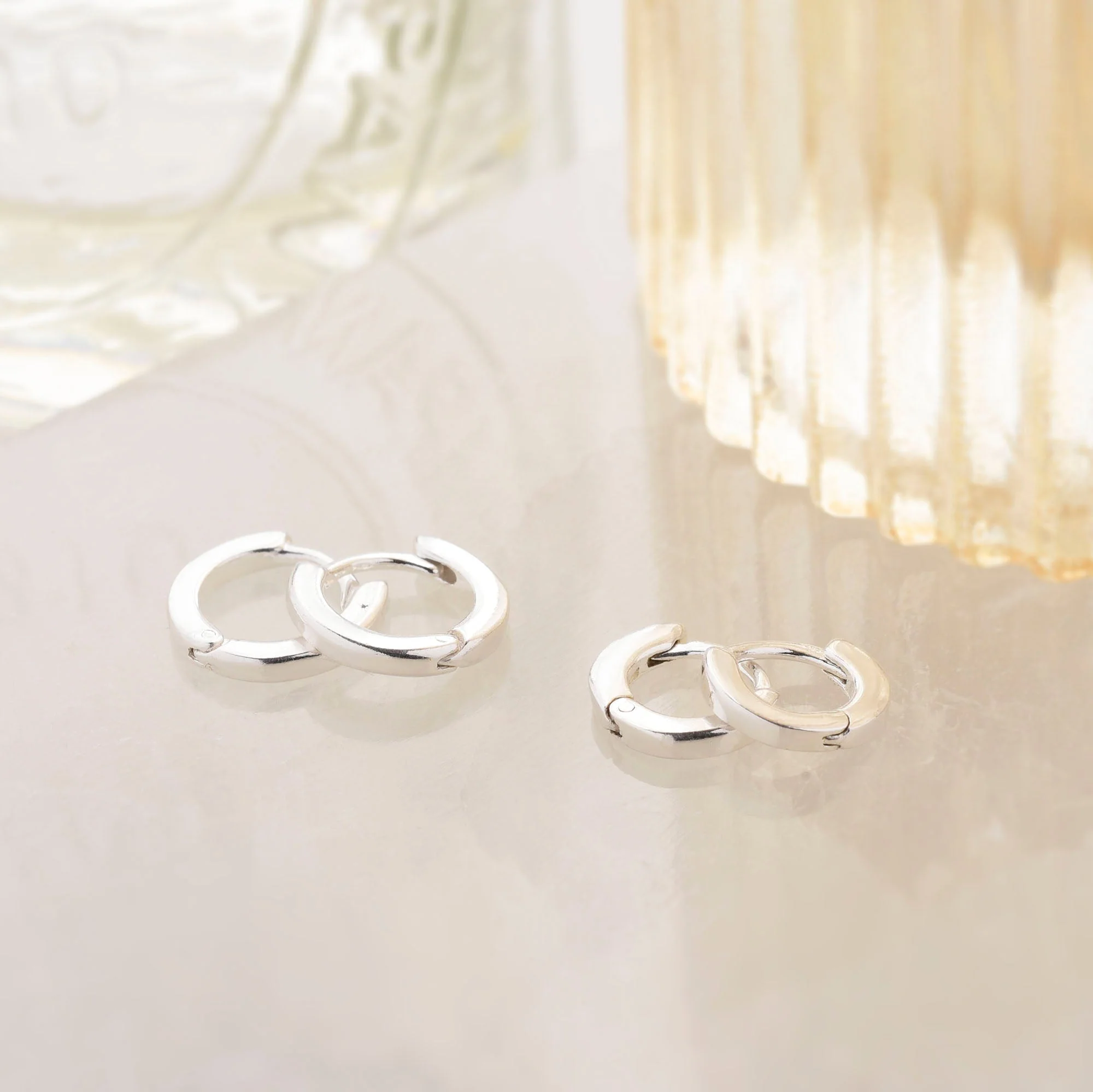 Nell Huggie Earrings - Image 3