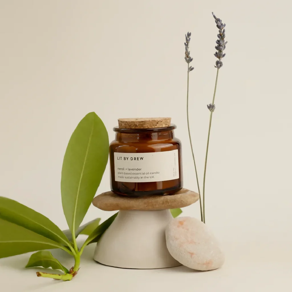 Neroli & Lavender - Pure Essential Oil Candle - Small