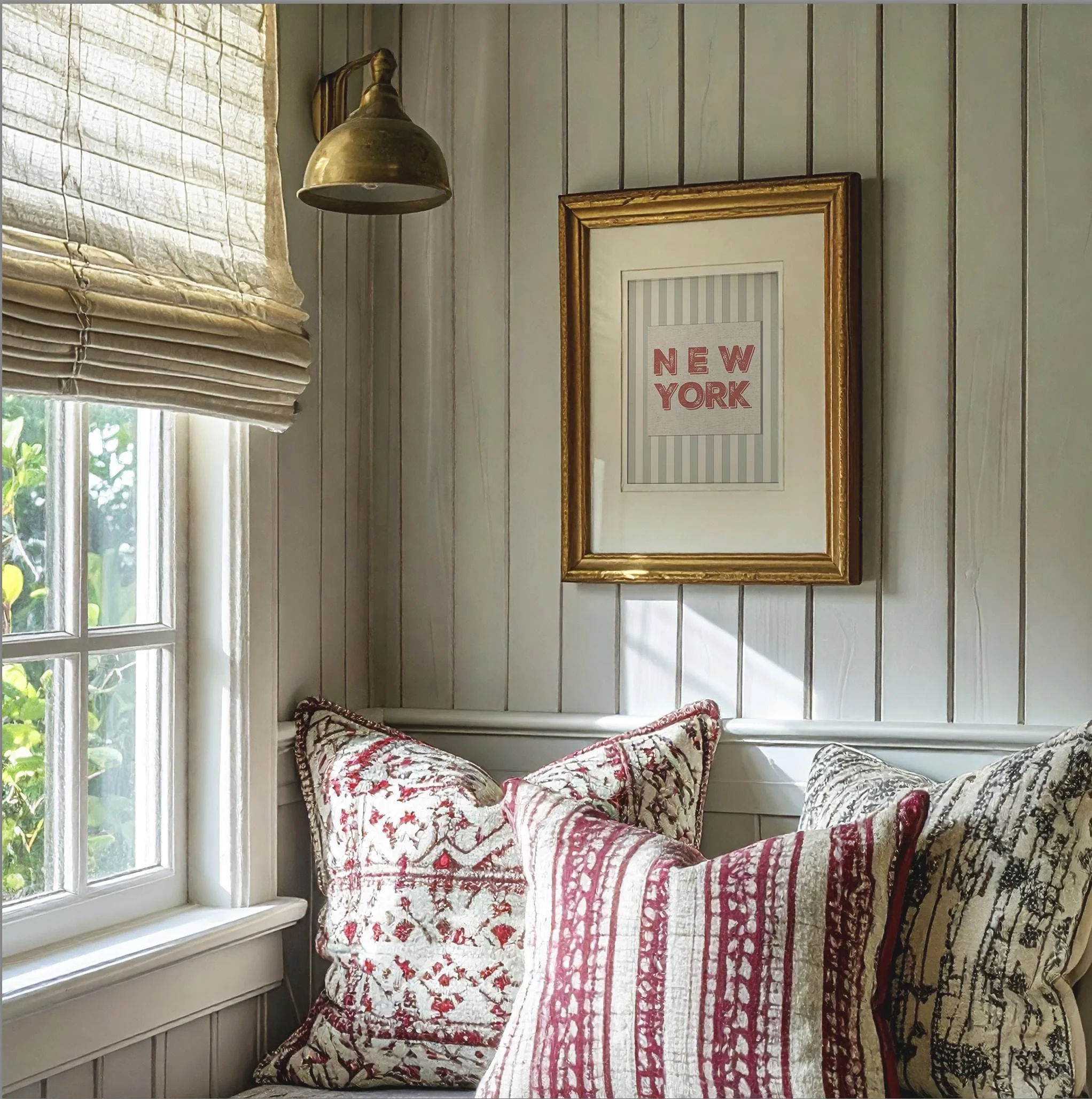 NYC Print Contemporary Wall Art New York Graphic Striped Artwork - Image 7