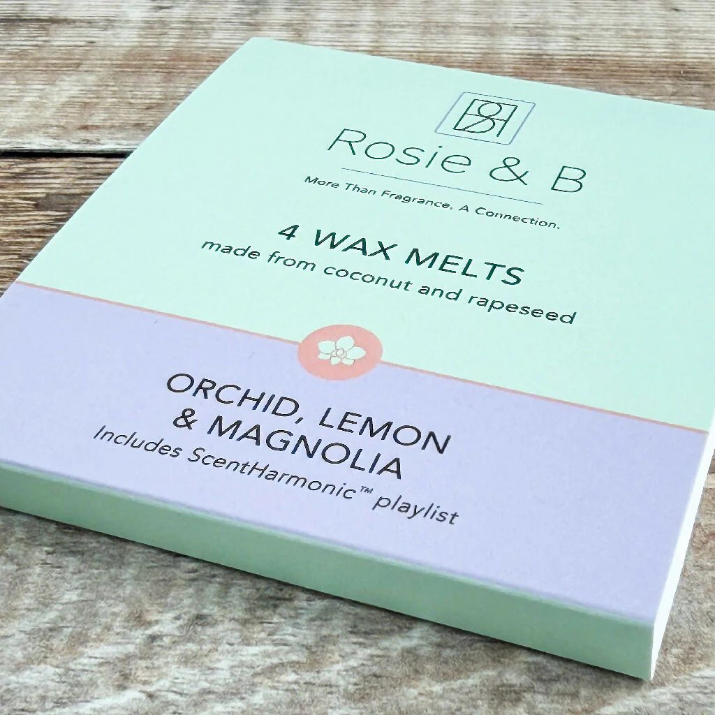 Orchid, Lemon & Magnolia Wax Melts - Image 4
