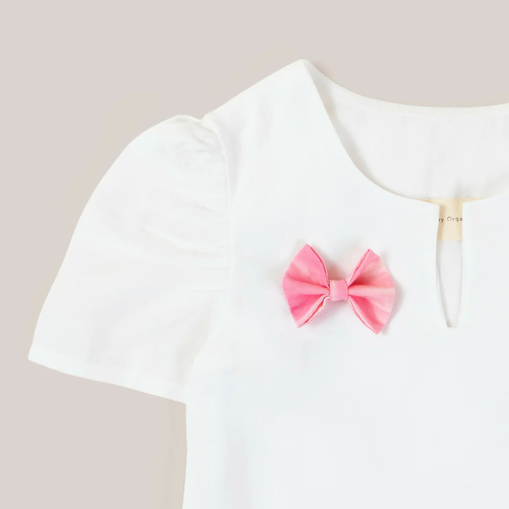 Organic Linen V-neck Blouse with Ruffle Sleeves - Image 6