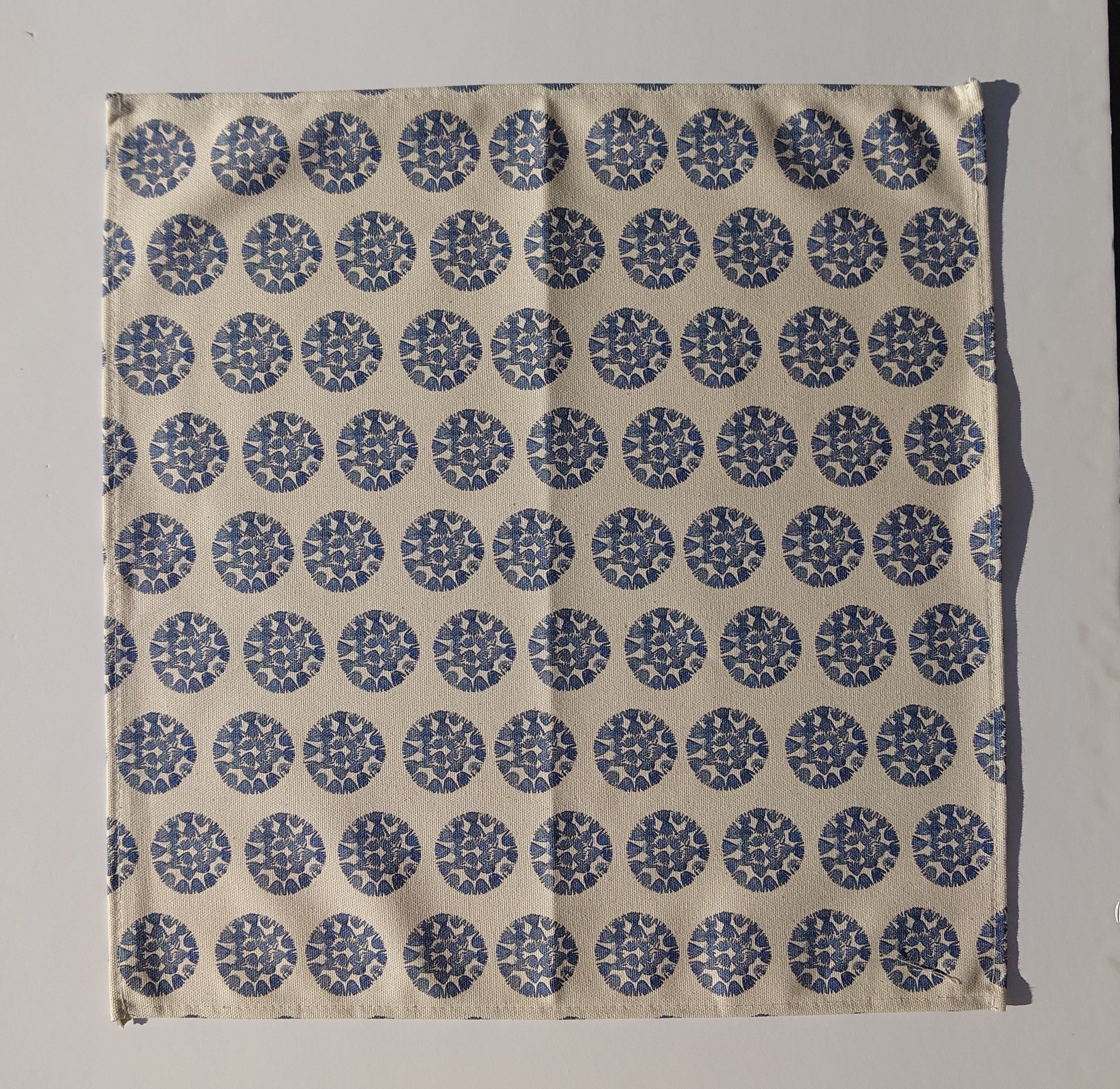 Organic Napkin - Machair Clock Blue - Image 5