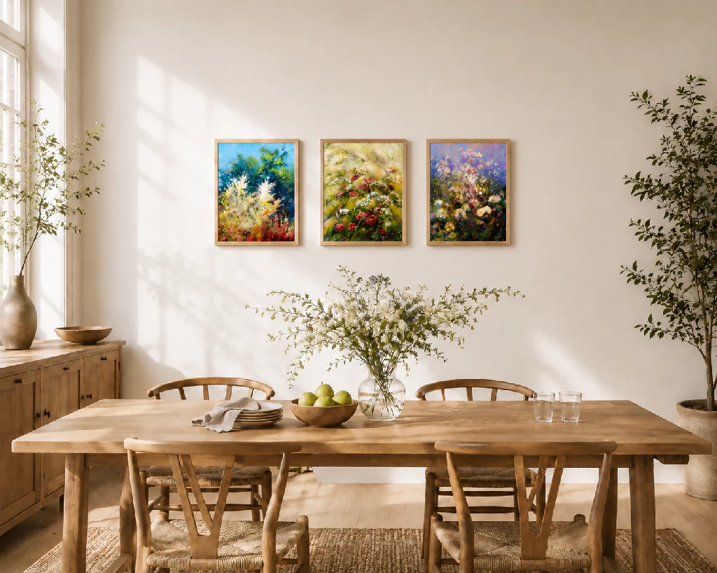 Original painting 'Autumn Meadow' by Mariusz Kaldowski - Image 8
