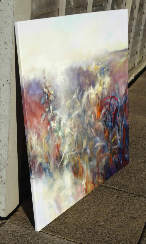 Original painting 'Golden Hours' by Kasia Kaldowski - Image 4