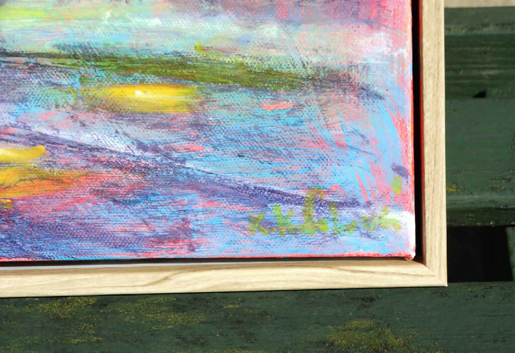 Original painting 'Where Light Finds You' by Kasia Kaldowski - Image 5