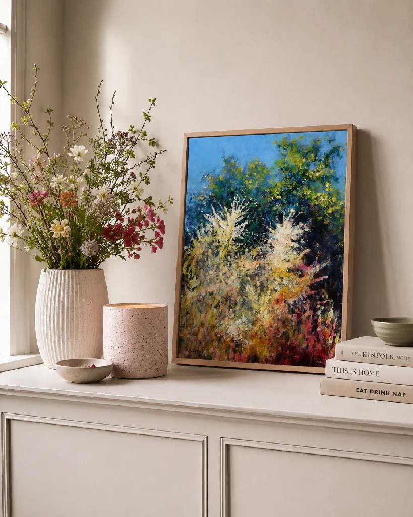 Original painting 'White Magic' by Mariusz Kaldowski - Image 4