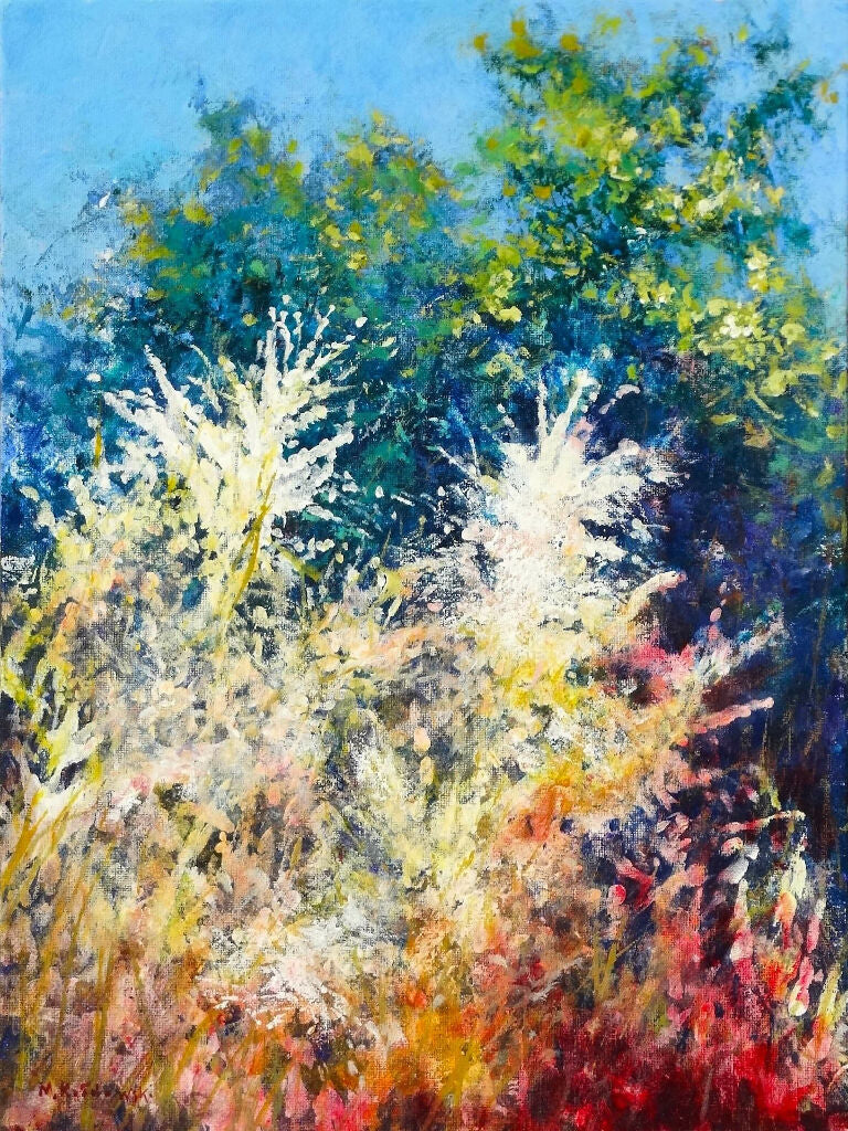 Original painting 'White Magic' by Mariusz Kaldowski - Image 5