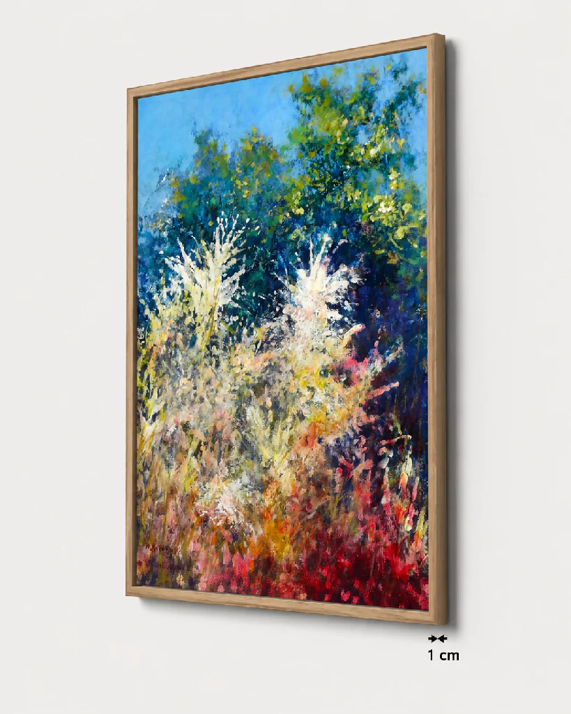 Original painting 'White Magic' by Mariusz Kaldowski - Image 6