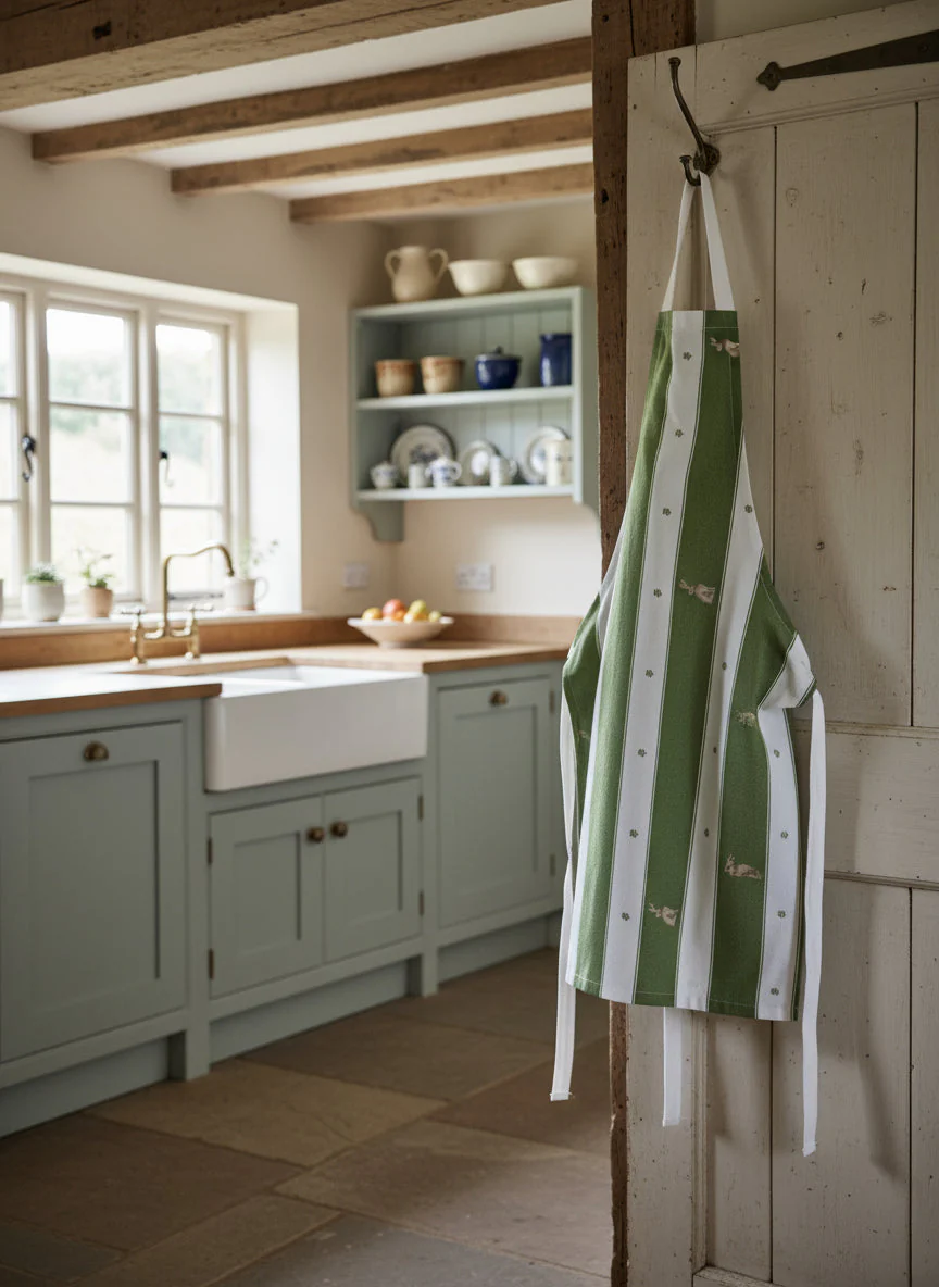 Hares Apron in 4 colours - Image 2