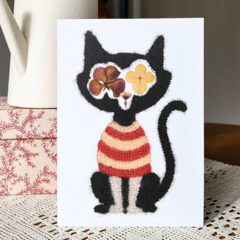 Otto The Cat Birthday Card - Image 3