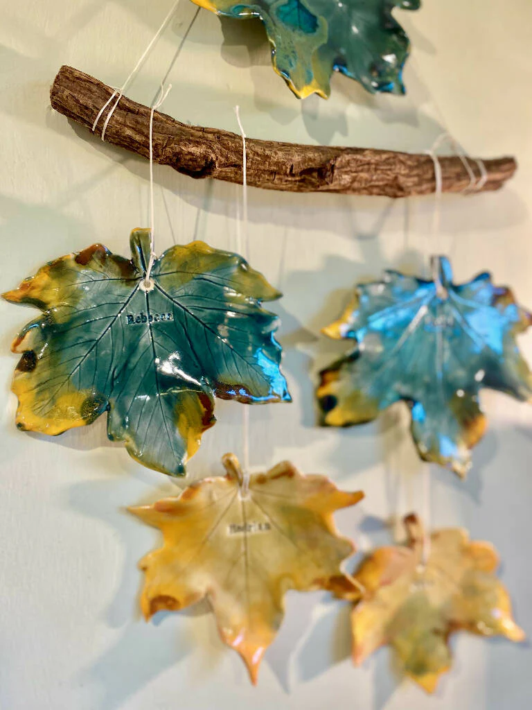 Our Family Wall Hanging - Hand Sculpted Personalised Nature Ceramic Wall Hanging MADE TO ORDER - Image 5