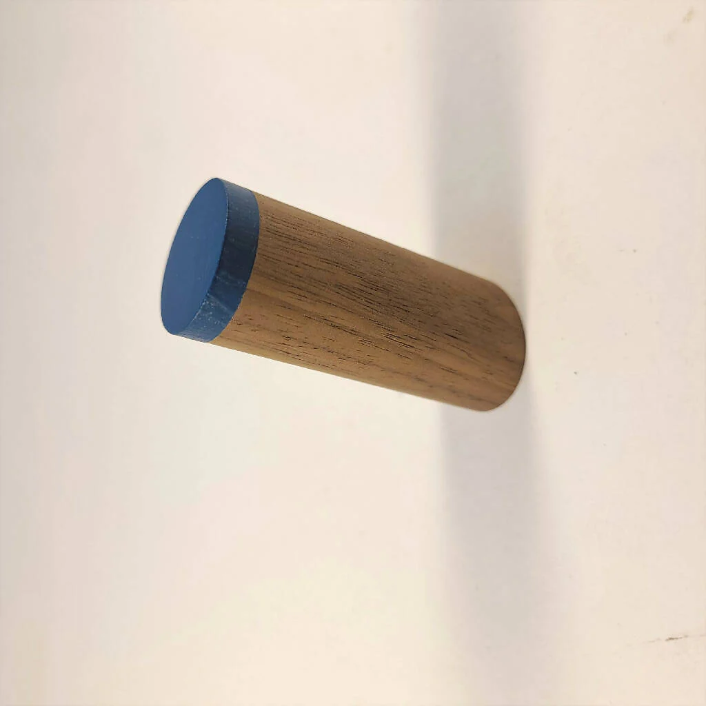 Painted Walnut Hook - Image 2