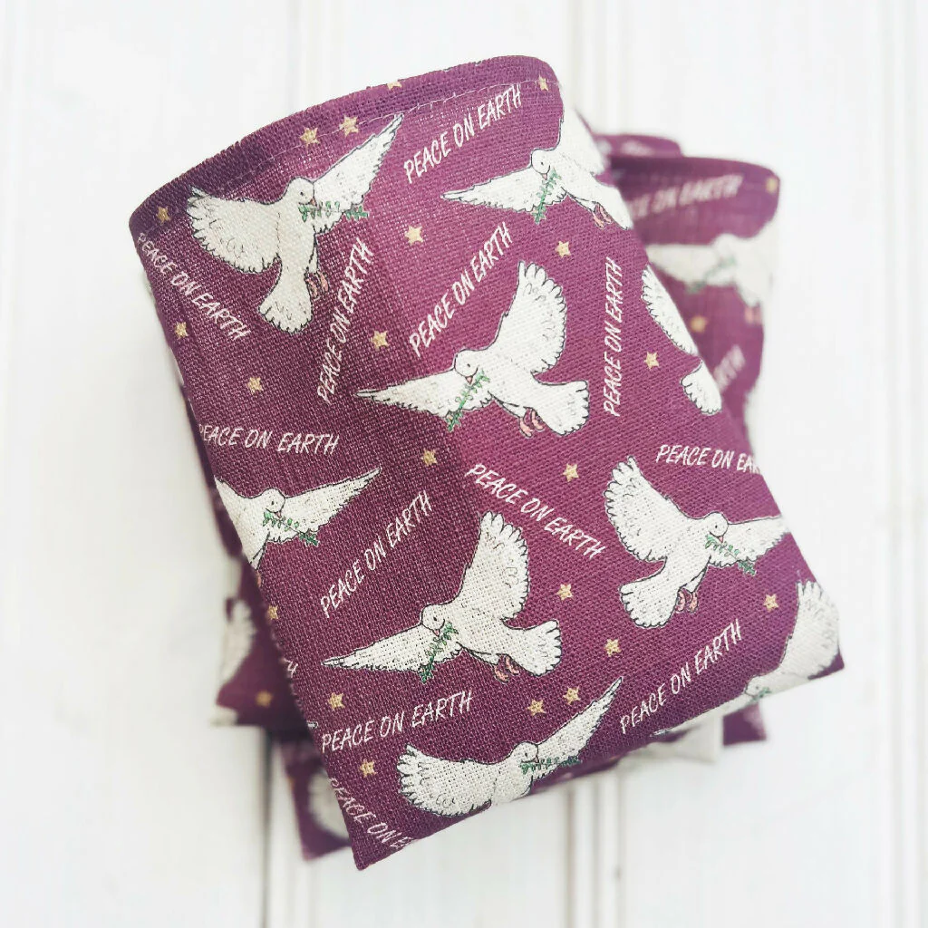 Peace on Earth Christmas Linen Napkins - Image 3