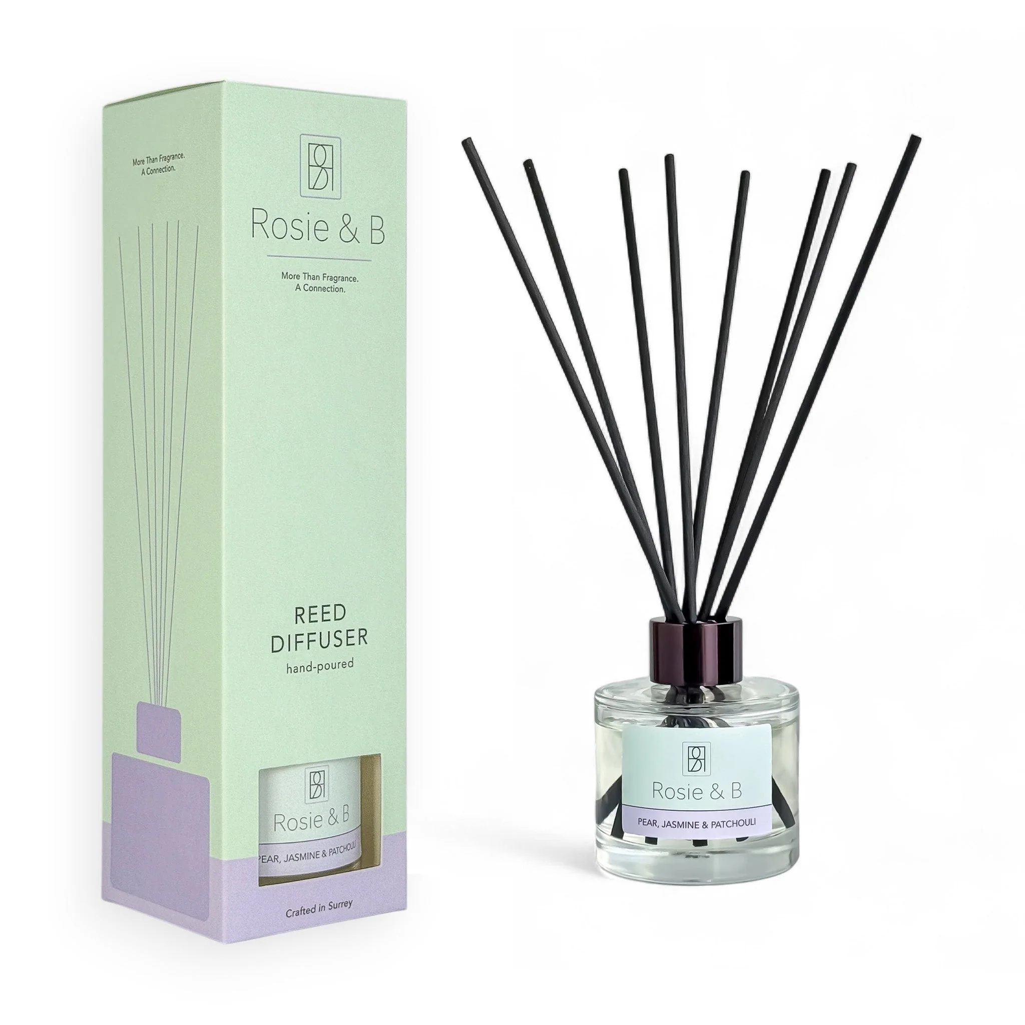 Pear, Jasmine & Patchouli Reed Diffuser - Image 2
