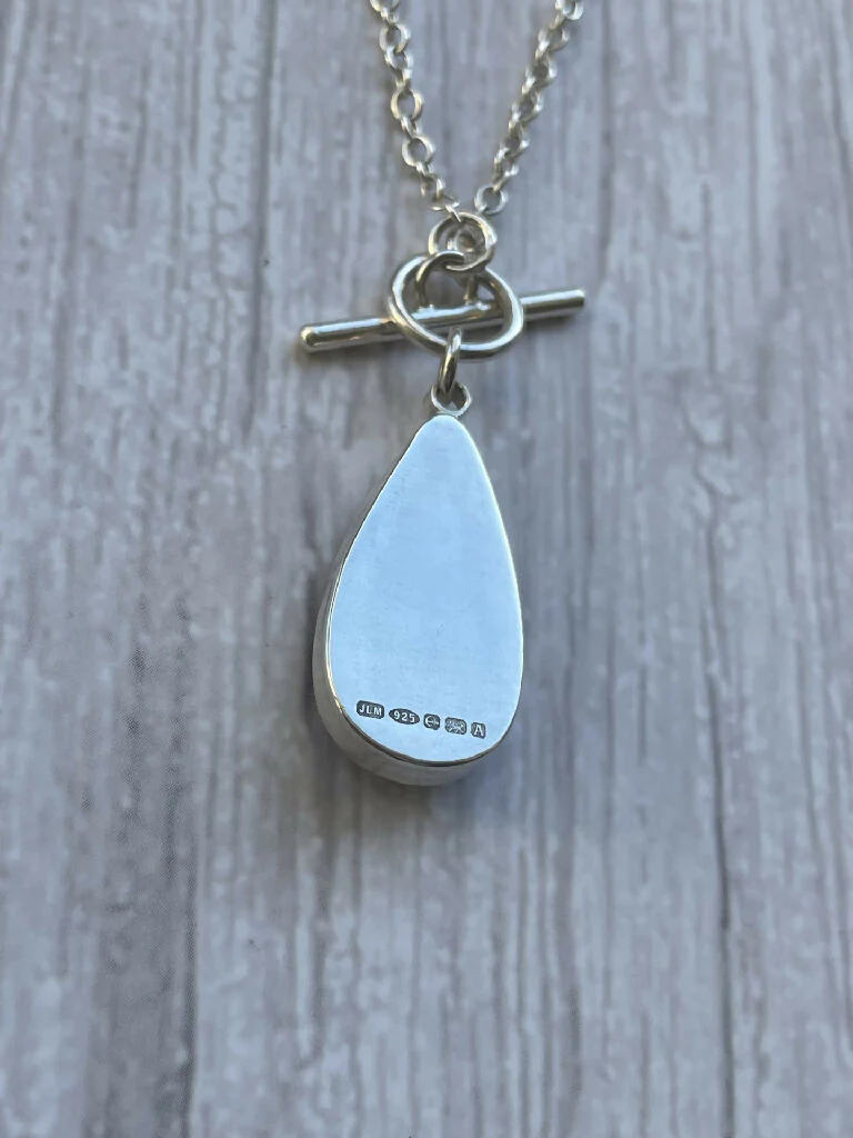 Pear shaped super seven crystal necklace - Image 4