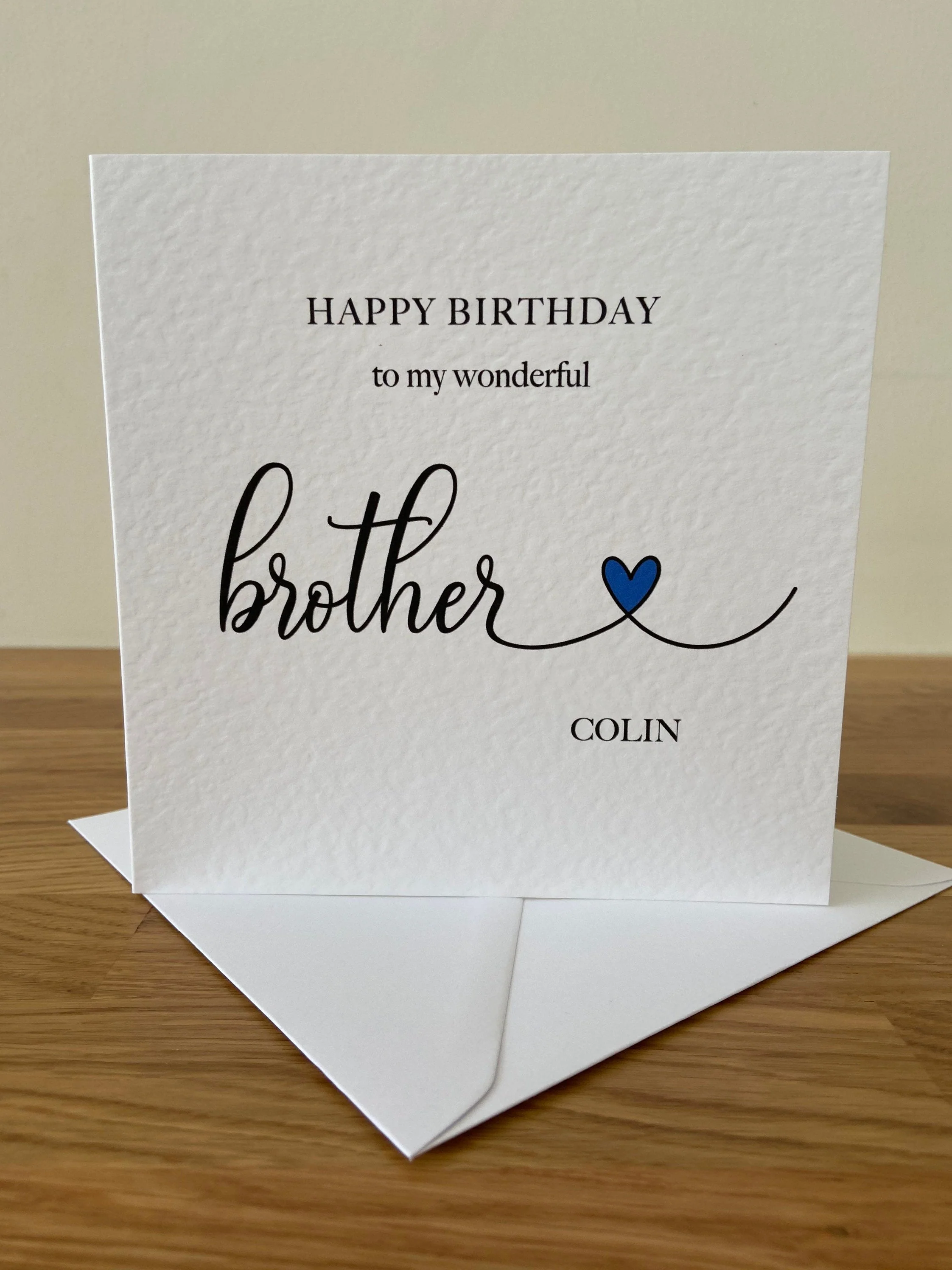 Personalised Brother Birthday Card - Image 2