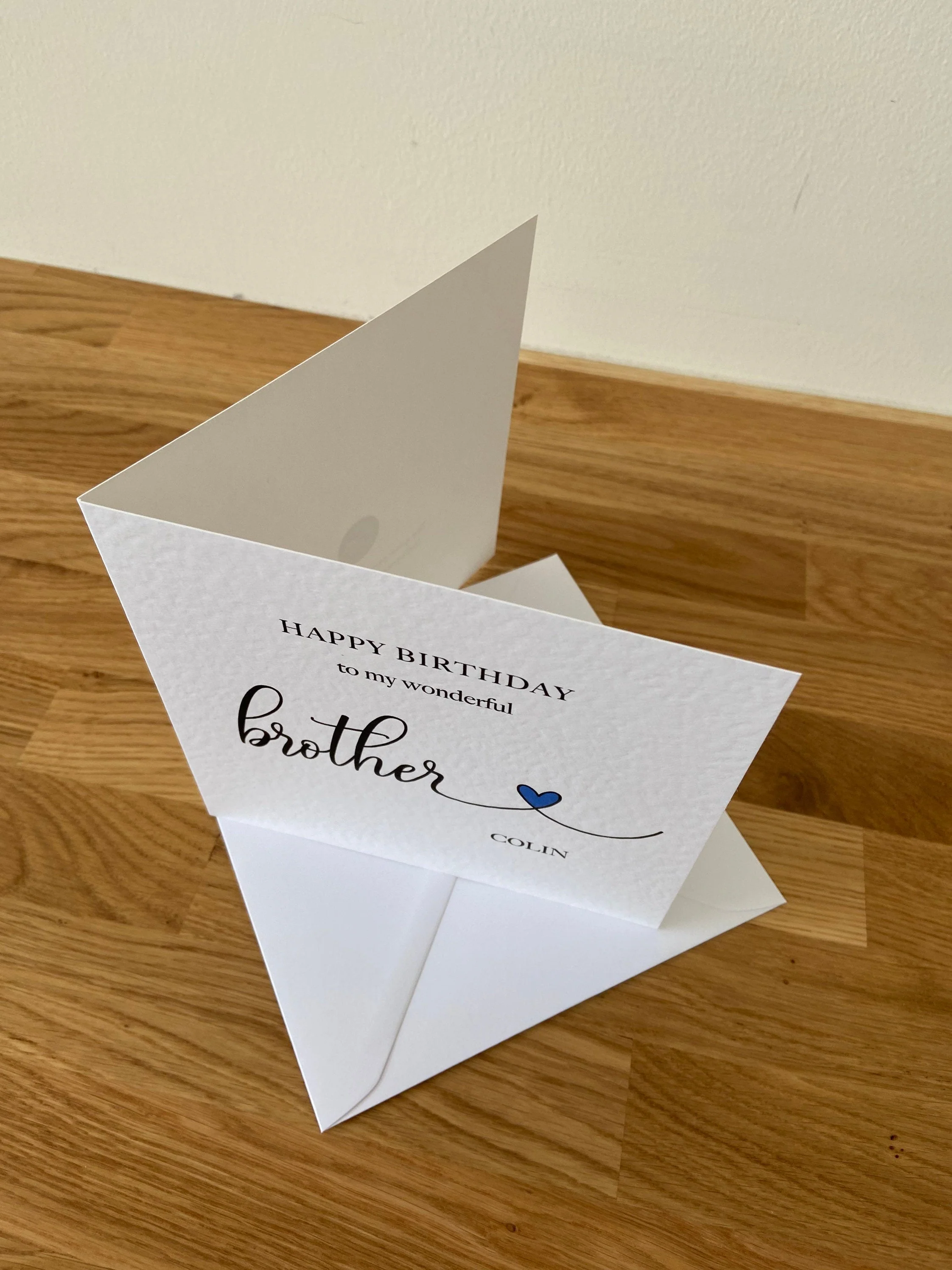 Personalised Brother Birthday Card - Image 3