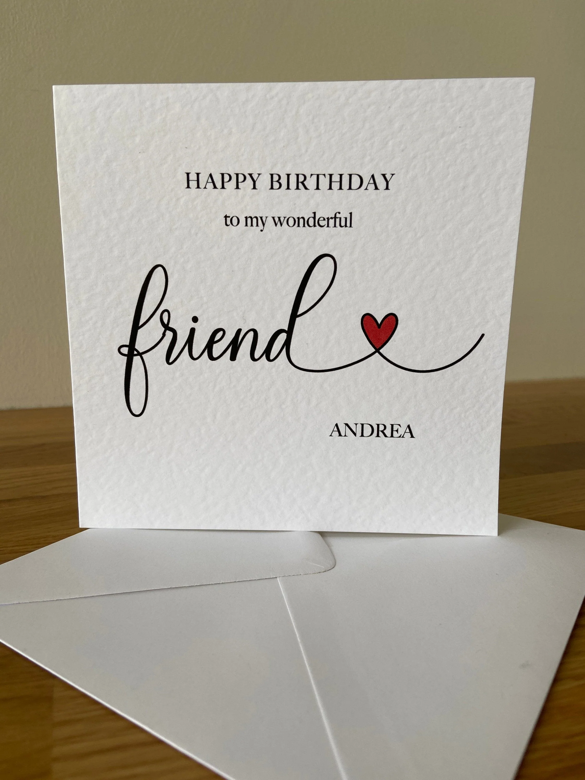 Personalised Friend Birthday Card - Image 4