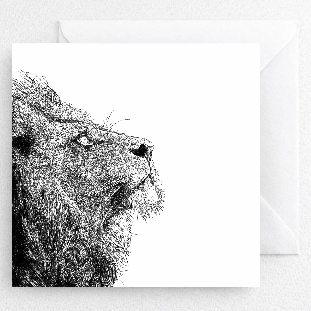 Personalised Lion Father's Day Card - Image 2