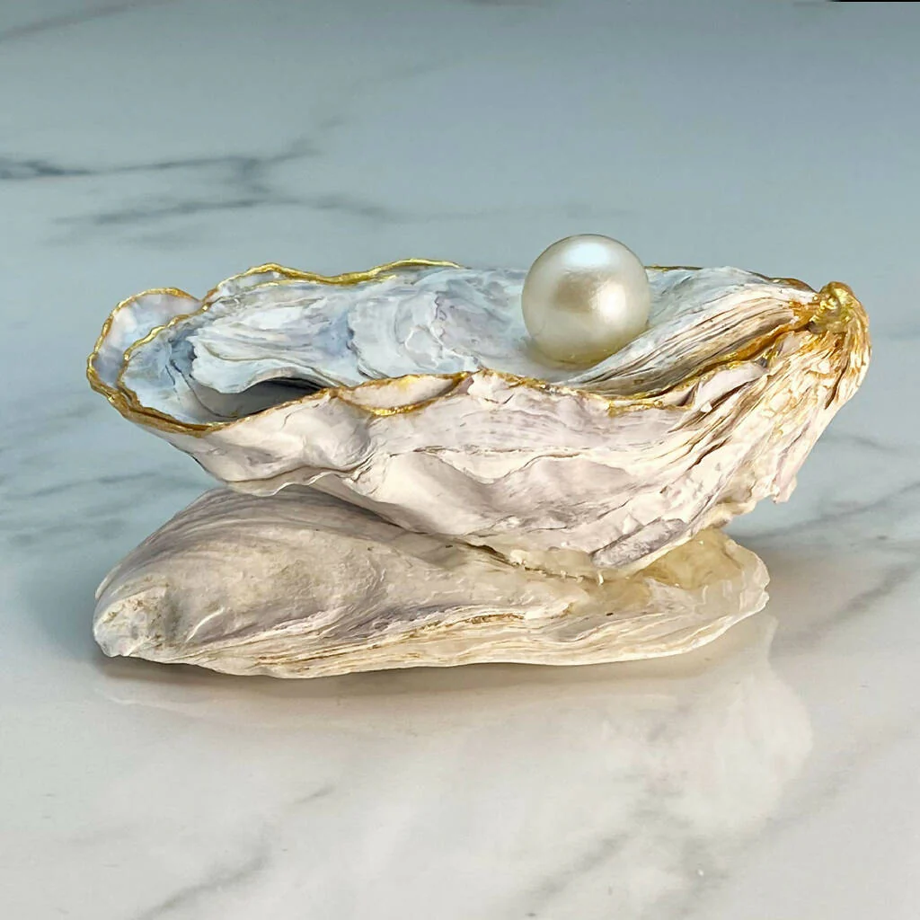 Personalised Oyster Shell Trinket Dish - Image 4