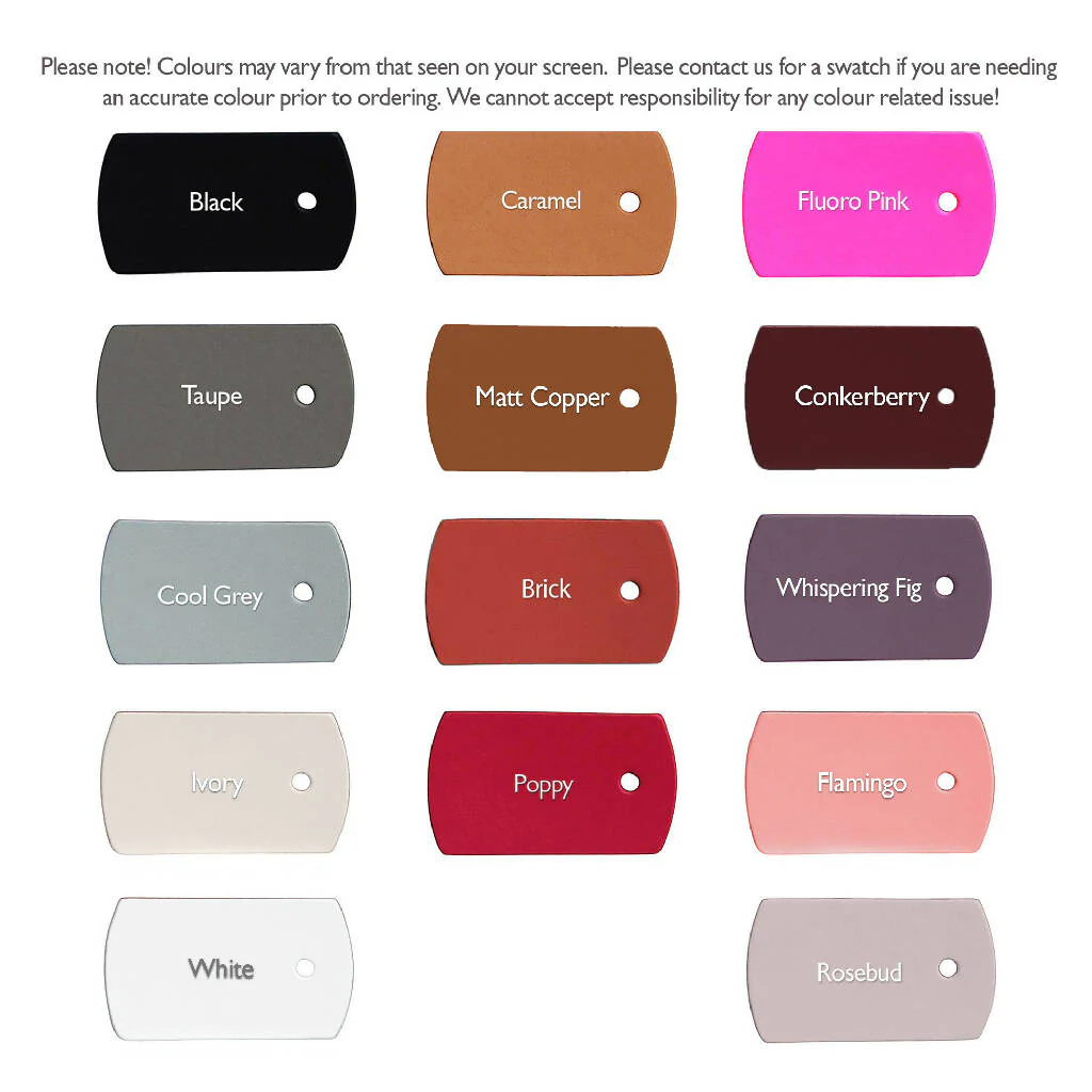 Personalised Recycled Leather Recipe Ring Binder - Image 4