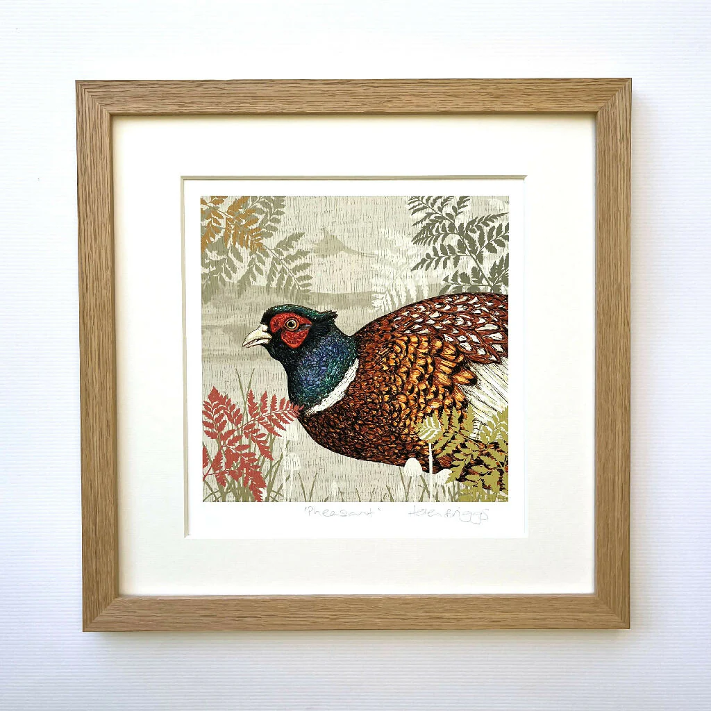 Pheasant - Signed and Mounted Giclée Art Print - Image 4