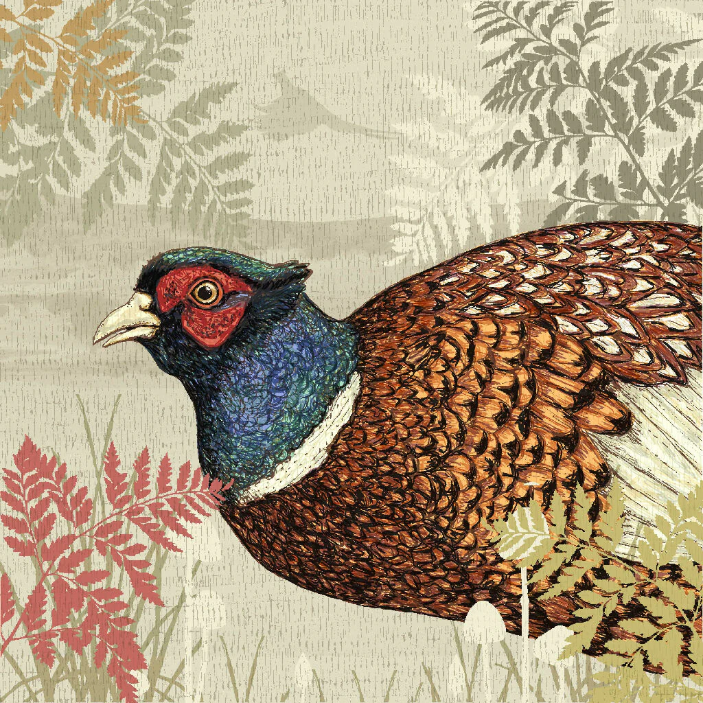 Pheasant - Signed and Mounted Giclée Art Print - Image 5