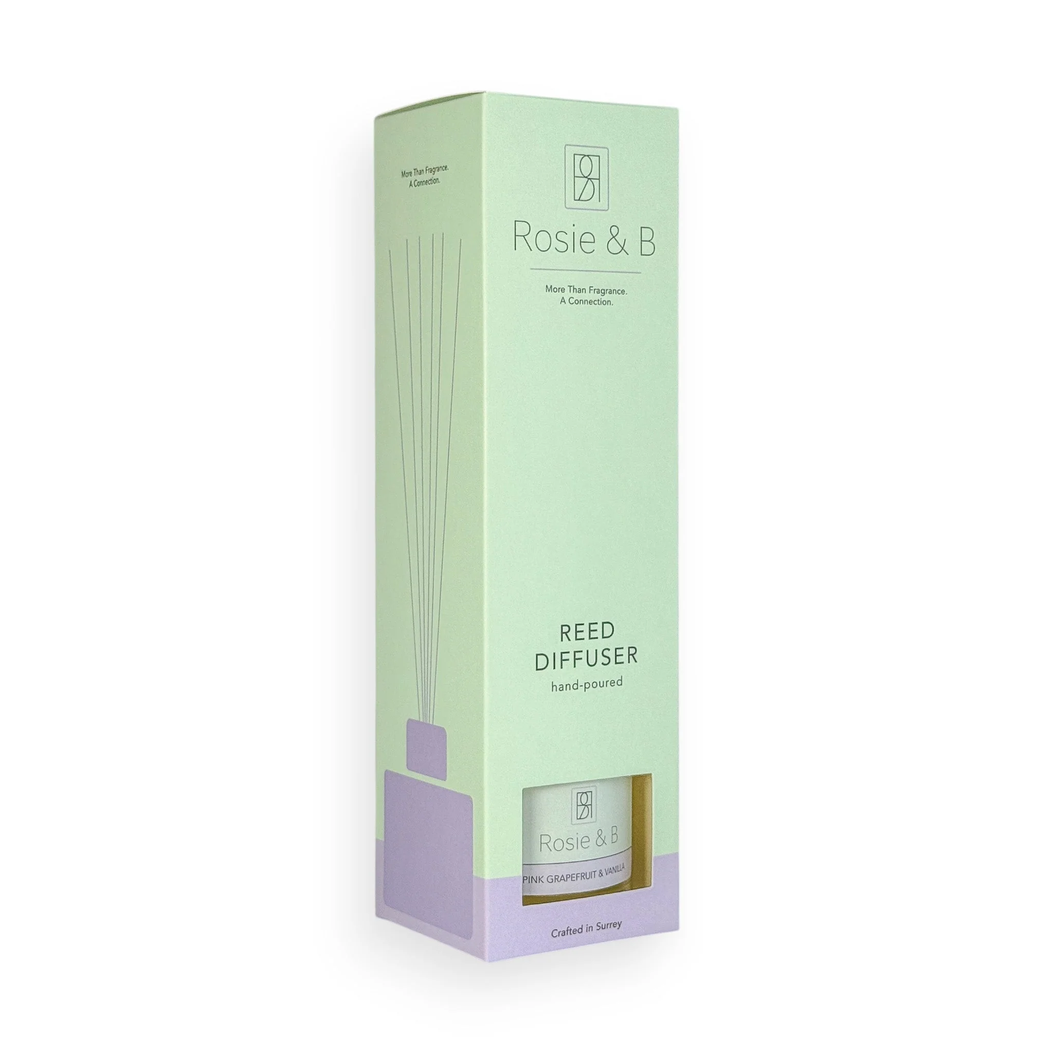 Pink Grapefruit & Vanilla Reed Diffuser - Image 3