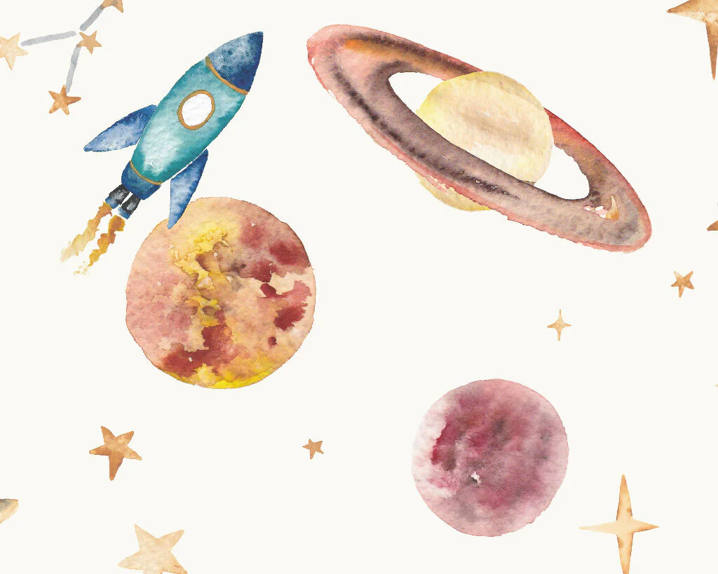 Planets Solar System Curtain Fabric - Image 5