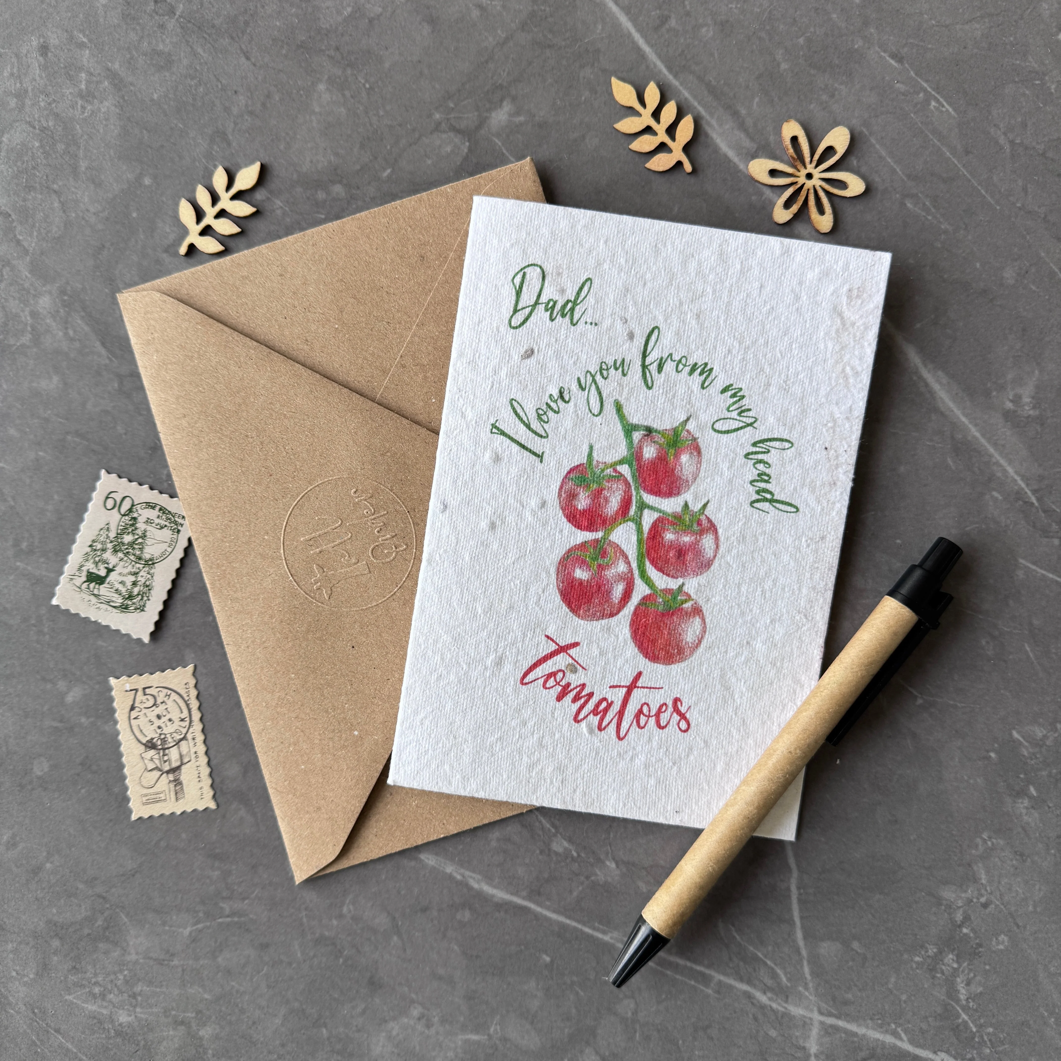 Plantable Tomato Seed Card