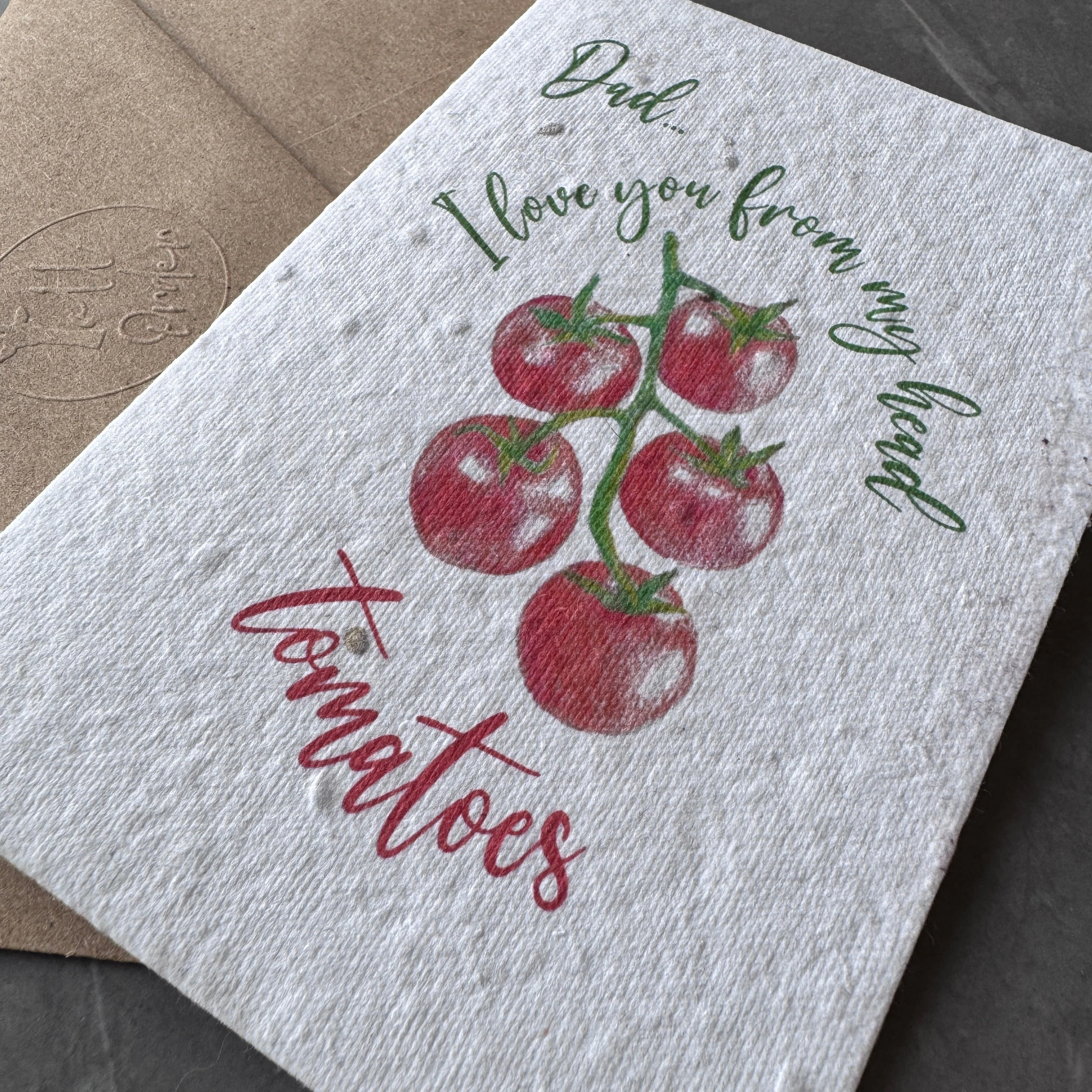 Plantable Tomato Seed Card - Image 2