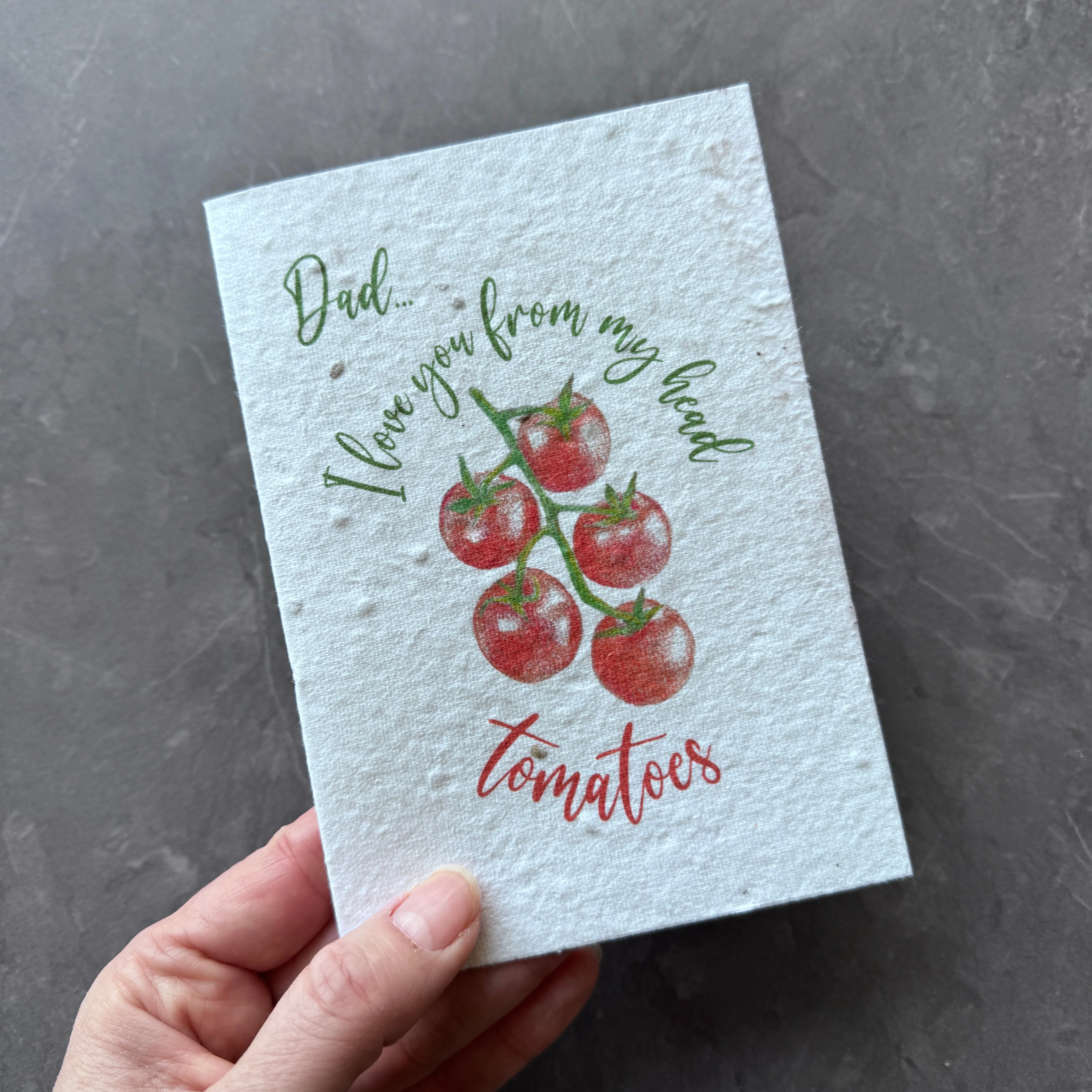 Plantable Tomato Seed Card - Image 3