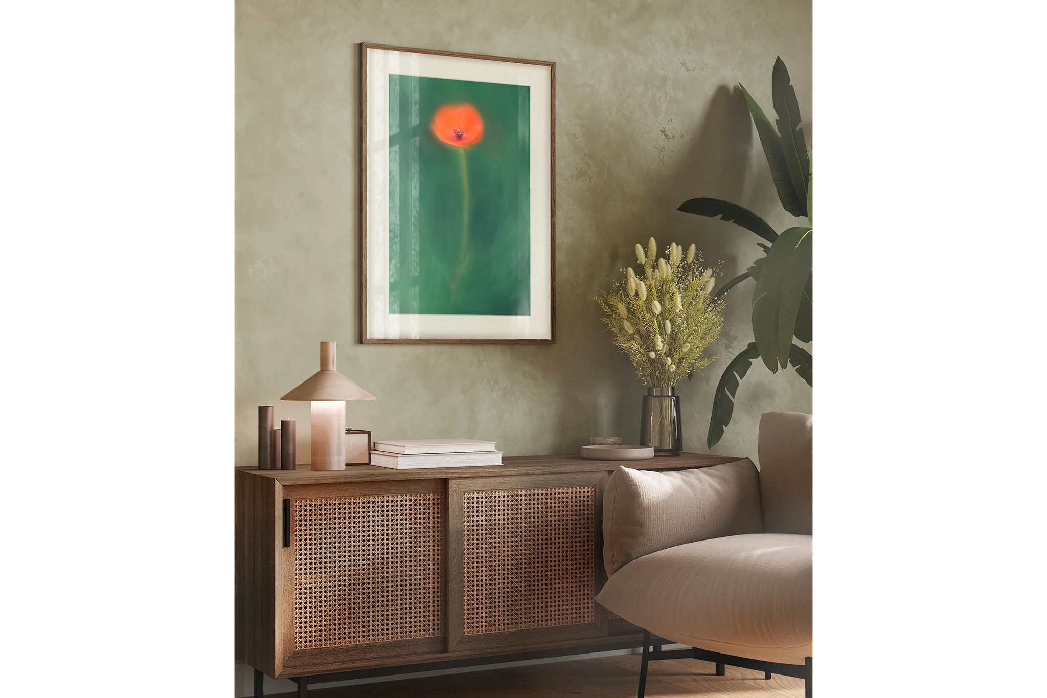 Poppy - Flower Art Print for Home Interiors - Image 3