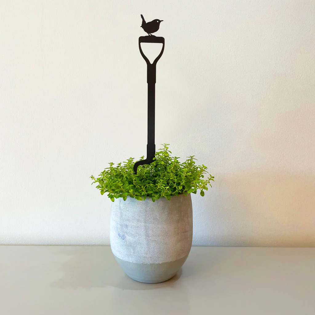 Pot Stems - Wren on a fork - Image 6