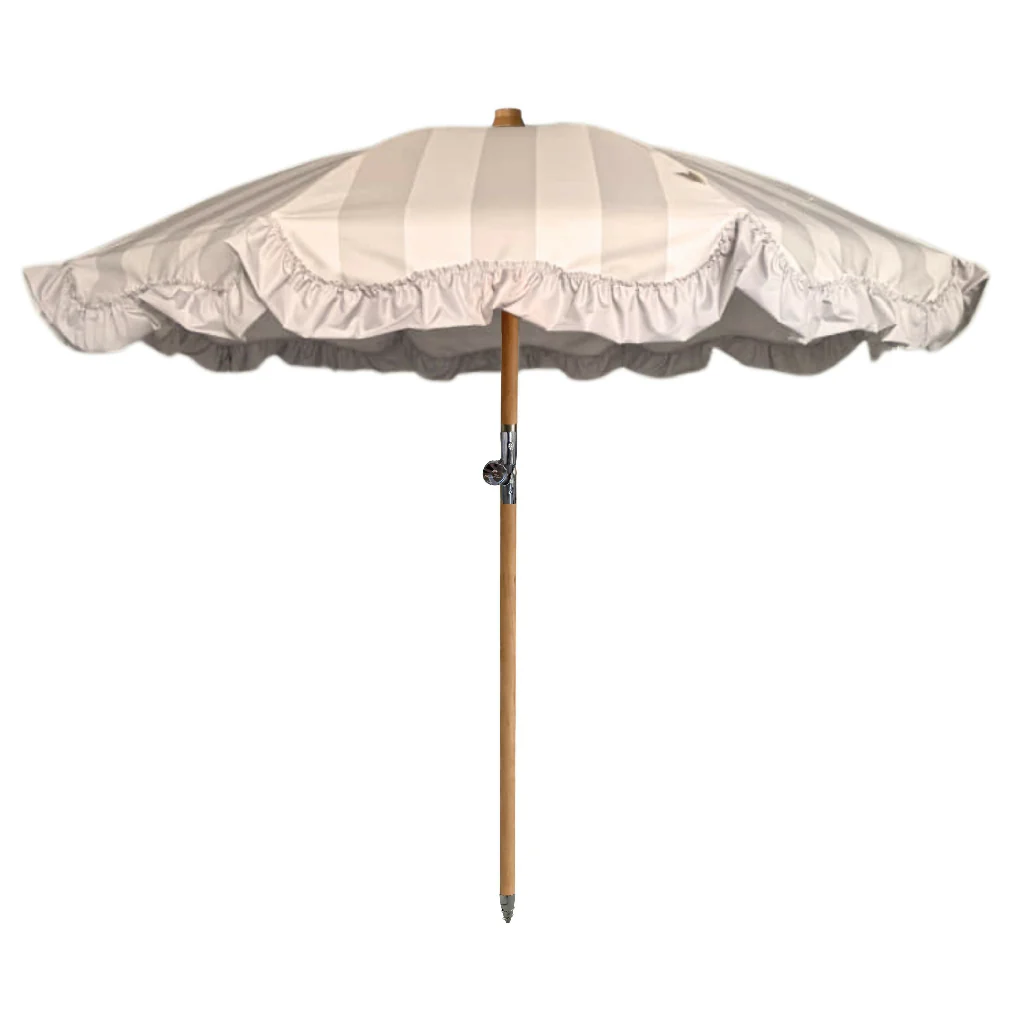 Powder Parlour-Celadon Veil 1.85m Parasol - Image 2