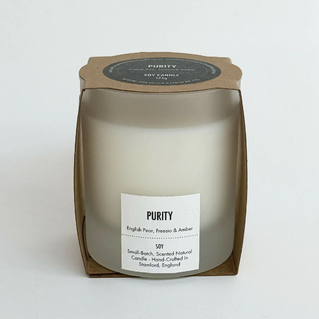 Purity - Scented Soy Candle - Image 3