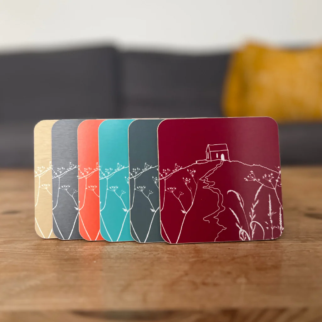 Rame Head Cork-Backed Coasters