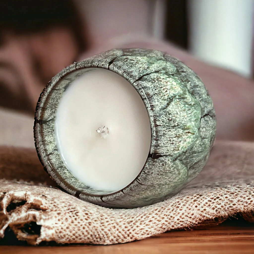 Reconnect to You Coffee Cup Candle – Clary Sage, Lavender & Geranium - Image 4